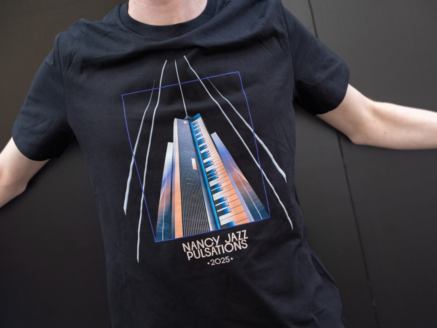TEE-SHIRT NOIR 2025